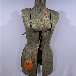 Brown Leather Crossbody Bag